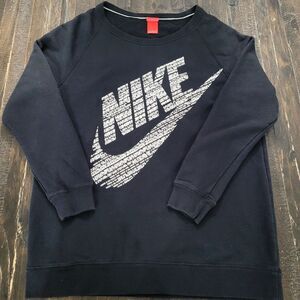 Vintage Mens Nike Sweatshirt Red Label Swoosh Men's Size Large